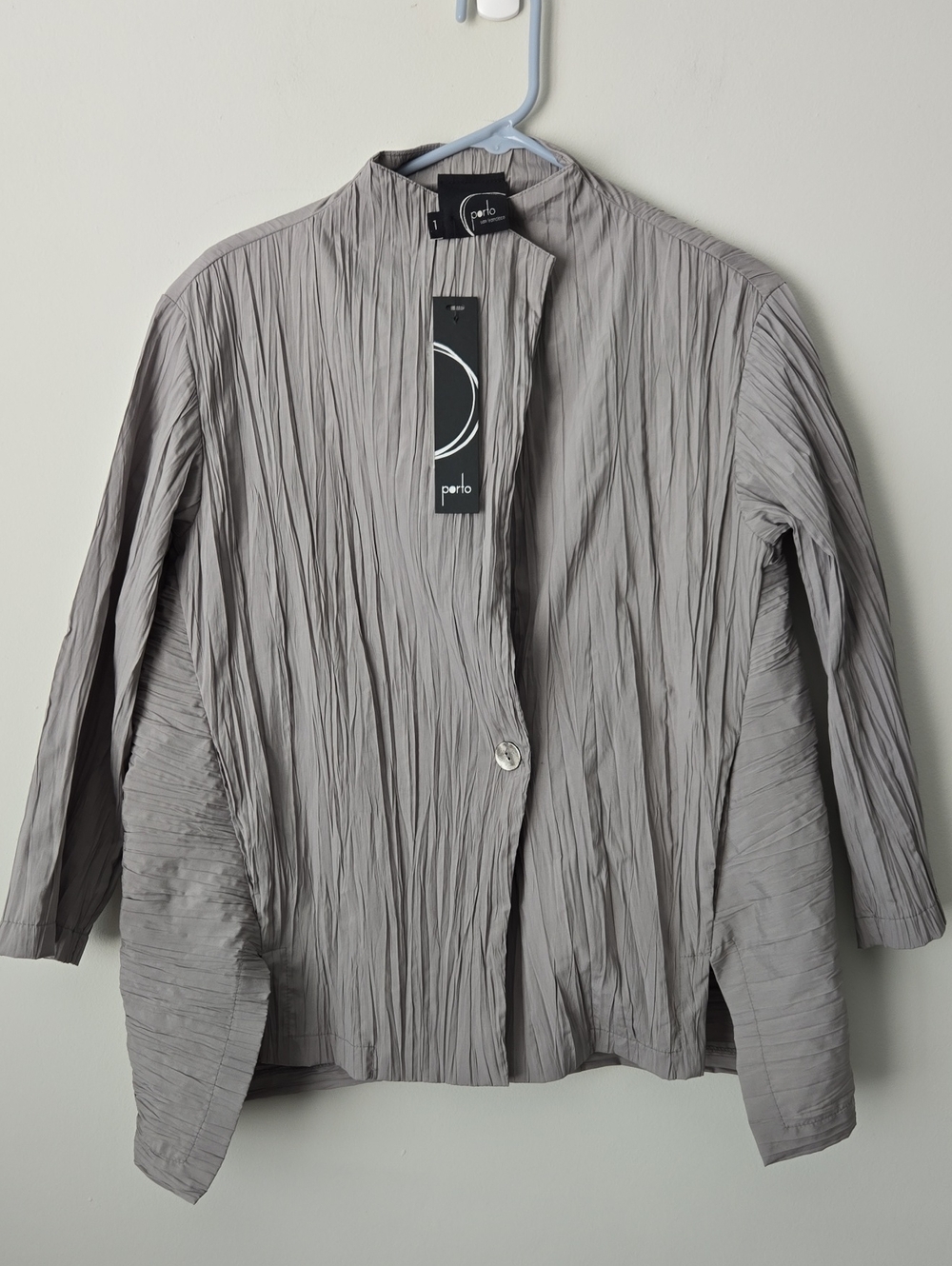 Porto Crinkle A-Line Jacket